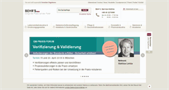 Desktop Screenshot of behrs.de